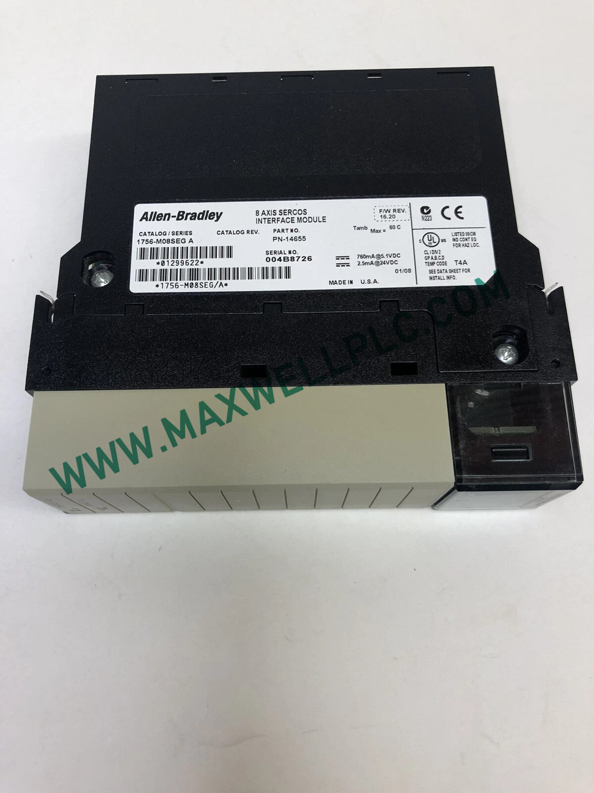 وحدة واجهة السيرفو العامة Allen-Bradley ControlLogix 1756-M08SEG