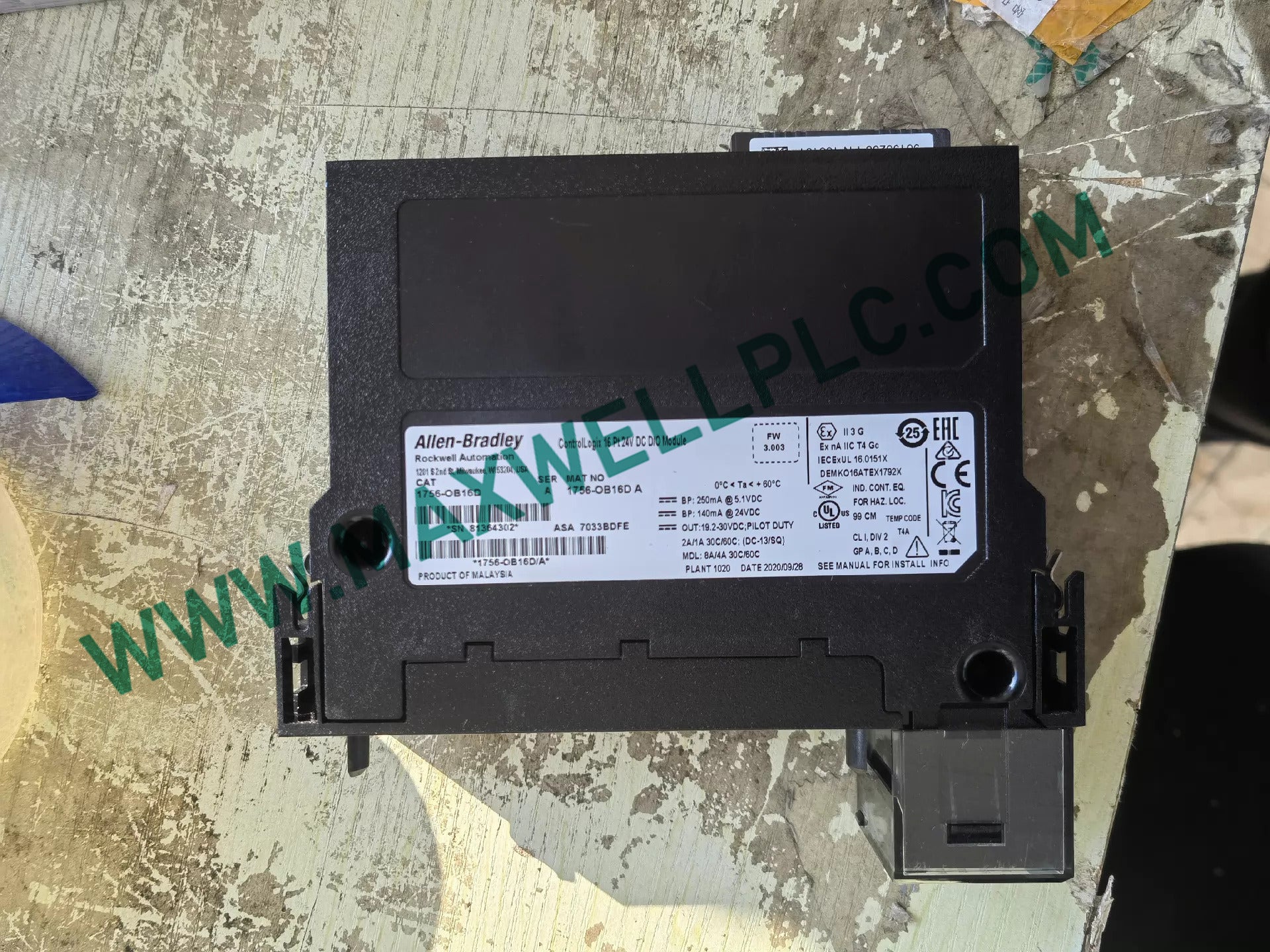 1756-OB16D Módulo de salida digital Allen-Bradley ControlLogix