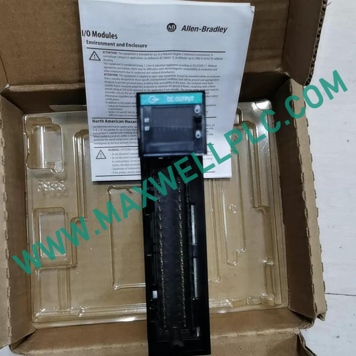 وحدة خرج معزولة 16 نقطة تيار مستمر من Allen-Bradley ControlLogix طراز 1756-OB16I
