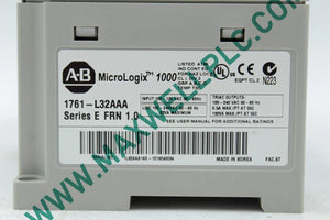 Controlador Allen-Bradley MicroLogix 1000 1761-L32AAA Serie MicroLogix