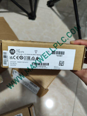 وحدة الإدخال التناظري سلسلة MicroLogix طراز 1762-IF4 من Allen-Bradley