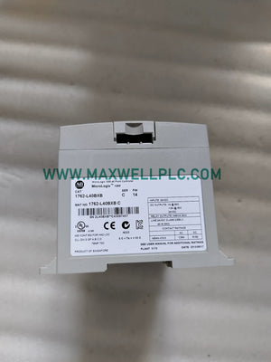 Controlador programable Allen-Bradley 1762-L40BXB MicroLogix serie 1200