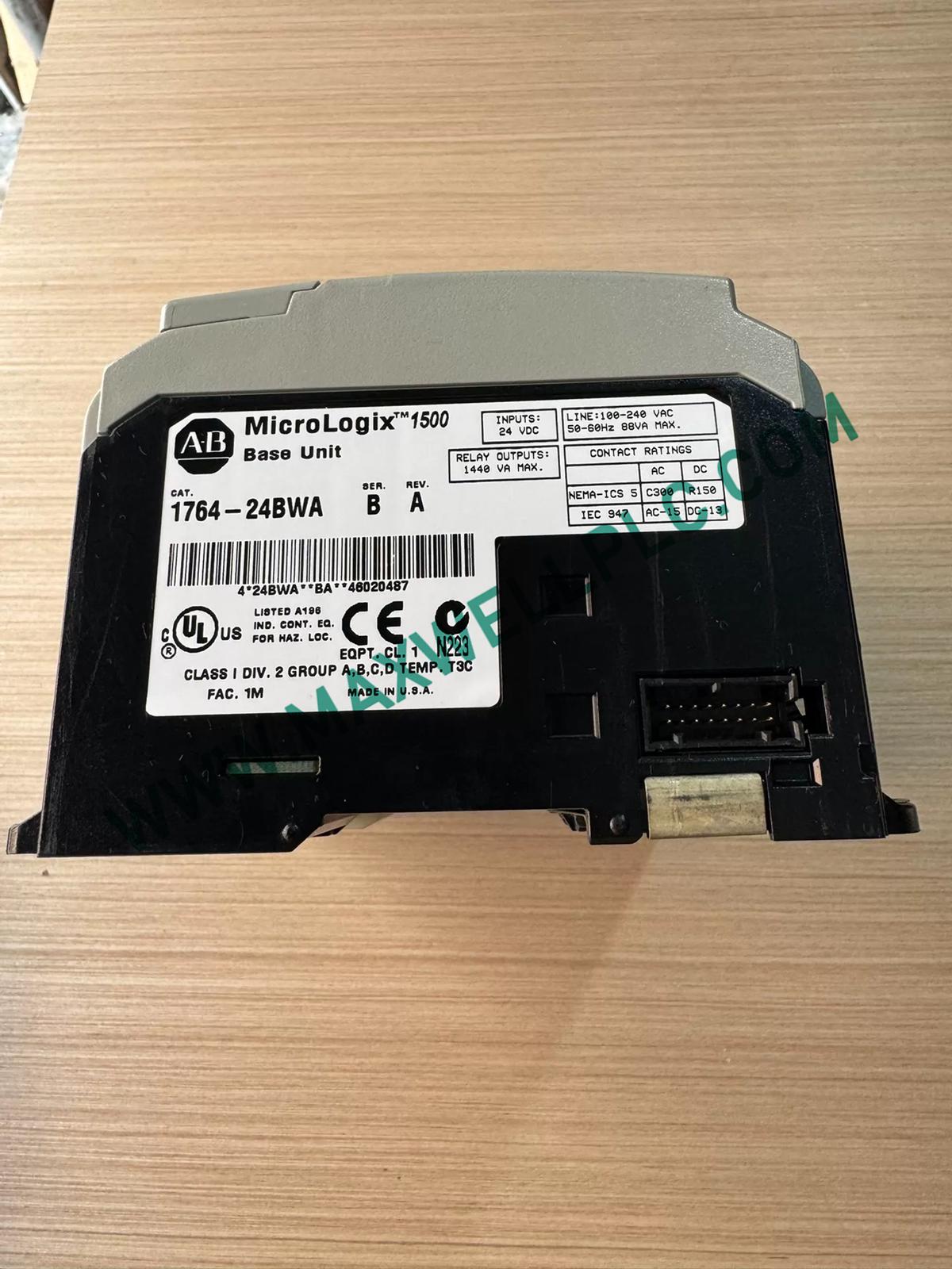 1764-24BWA Allen-Bradley MicroLogix 1500 Controller Base Unit