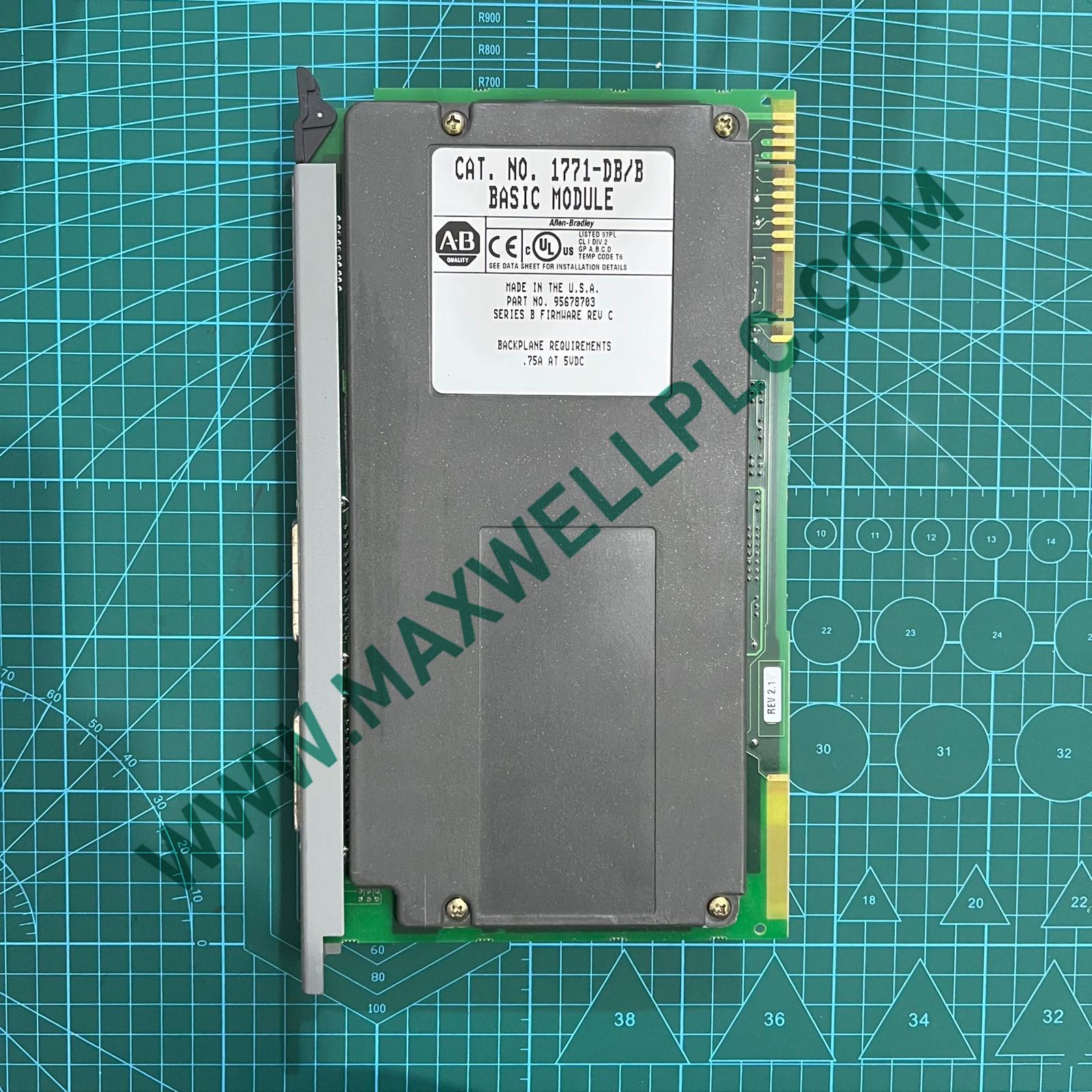 وحدة PLC-5 الأساسية 1771-DB من Allen-Bradley