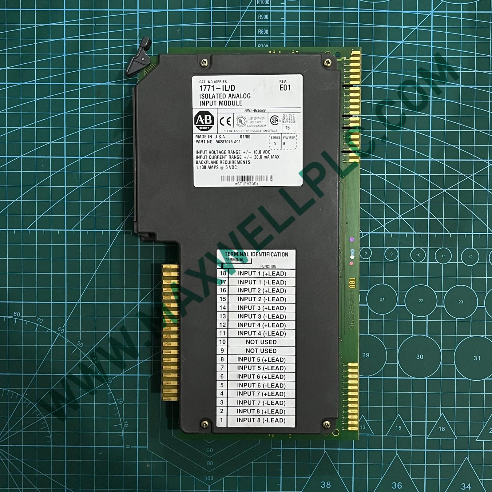 1771-IL Allen-Bradley PLC-5 Series Analog Input Module
