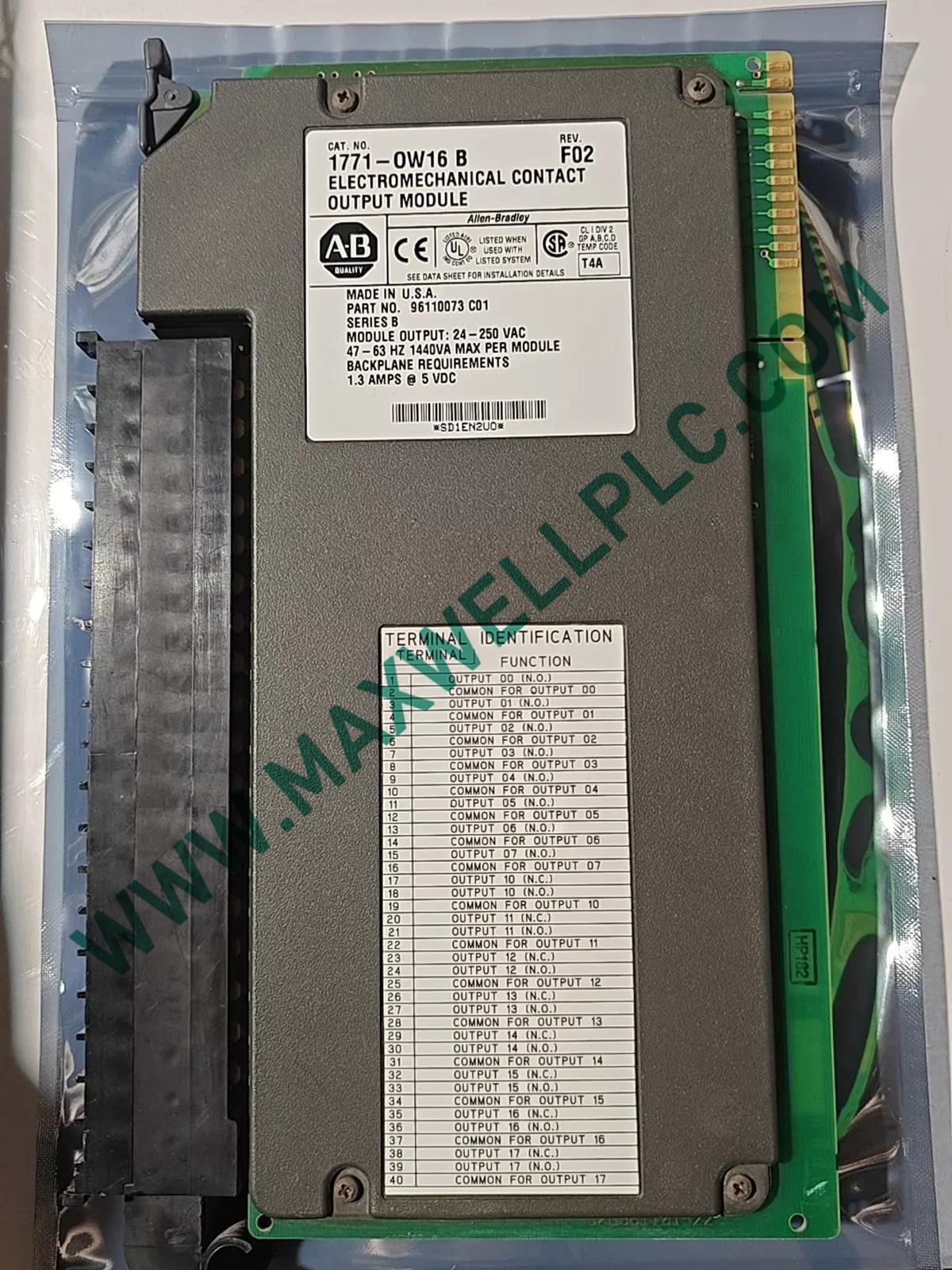 Allen-Bradley 1771-OW16 PLC-5 Digital Output Module