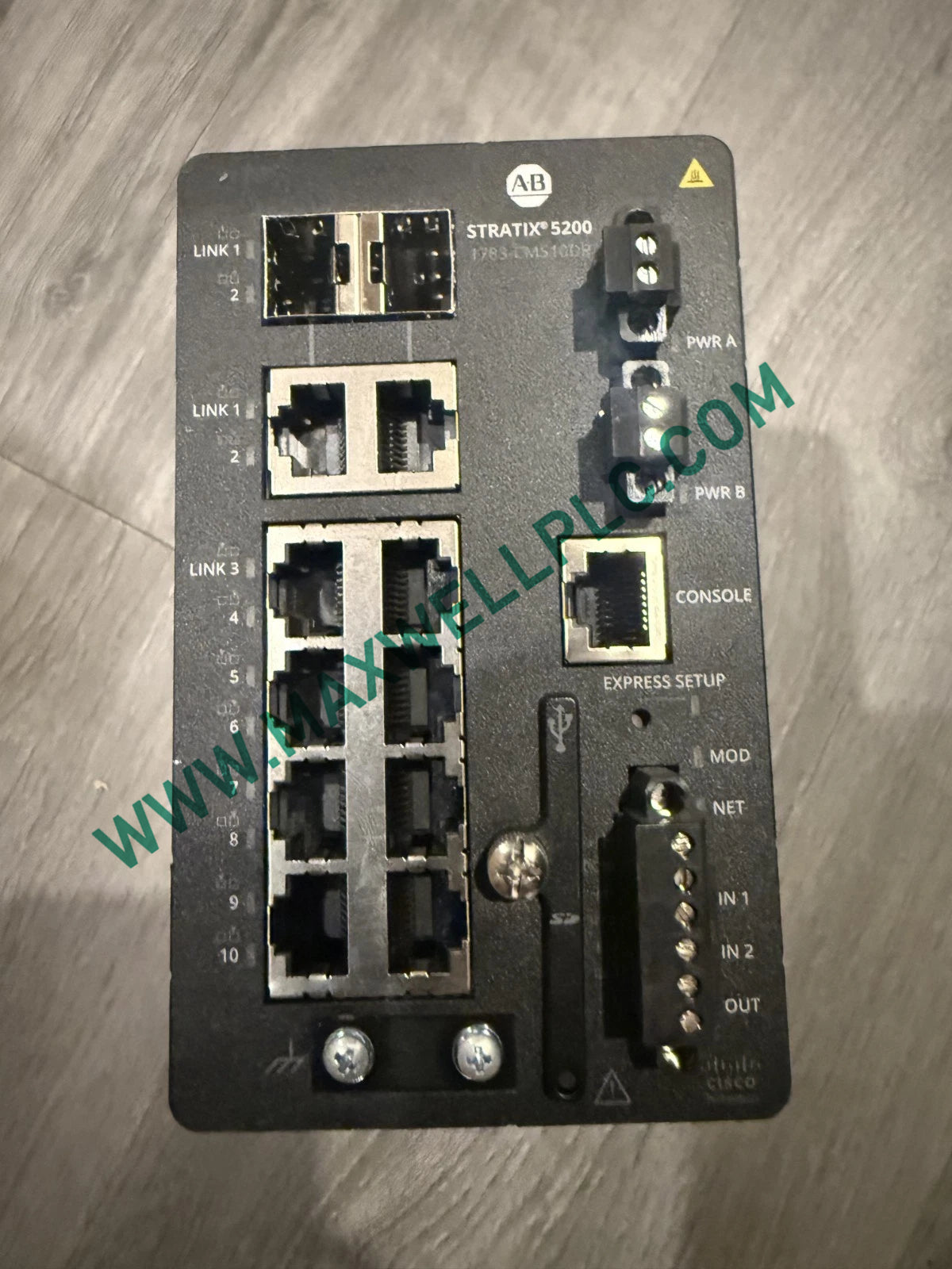 Allen-Bradley 1783-CMS10DP Interruptor ETHERNET Stratix 5200