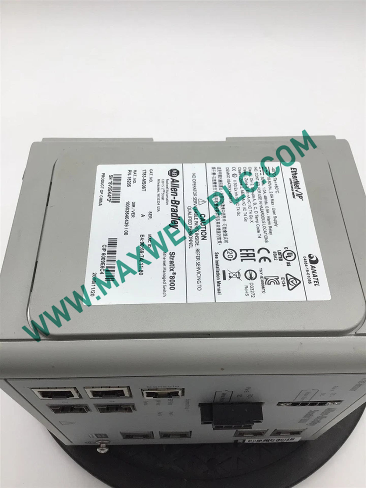 1783-MS06T Allen-Bradley Stratix 8000 Series Managed Ethernet Switch