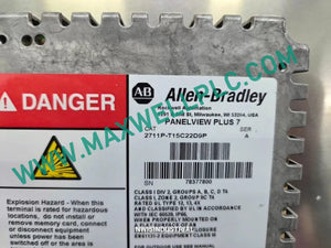 HMI PanelView Plus 7 Performance Allen-Bradley 2711P-T15C22D9P de 15 pulgadas