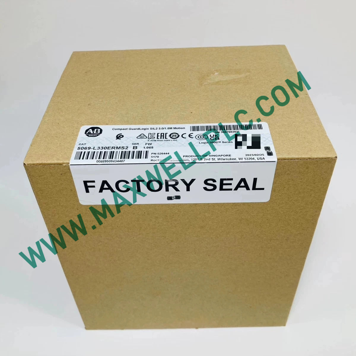 5069-L330ERMS2 وحدة تحكم الأمان GuardLogix 5380 من ألين برادلي