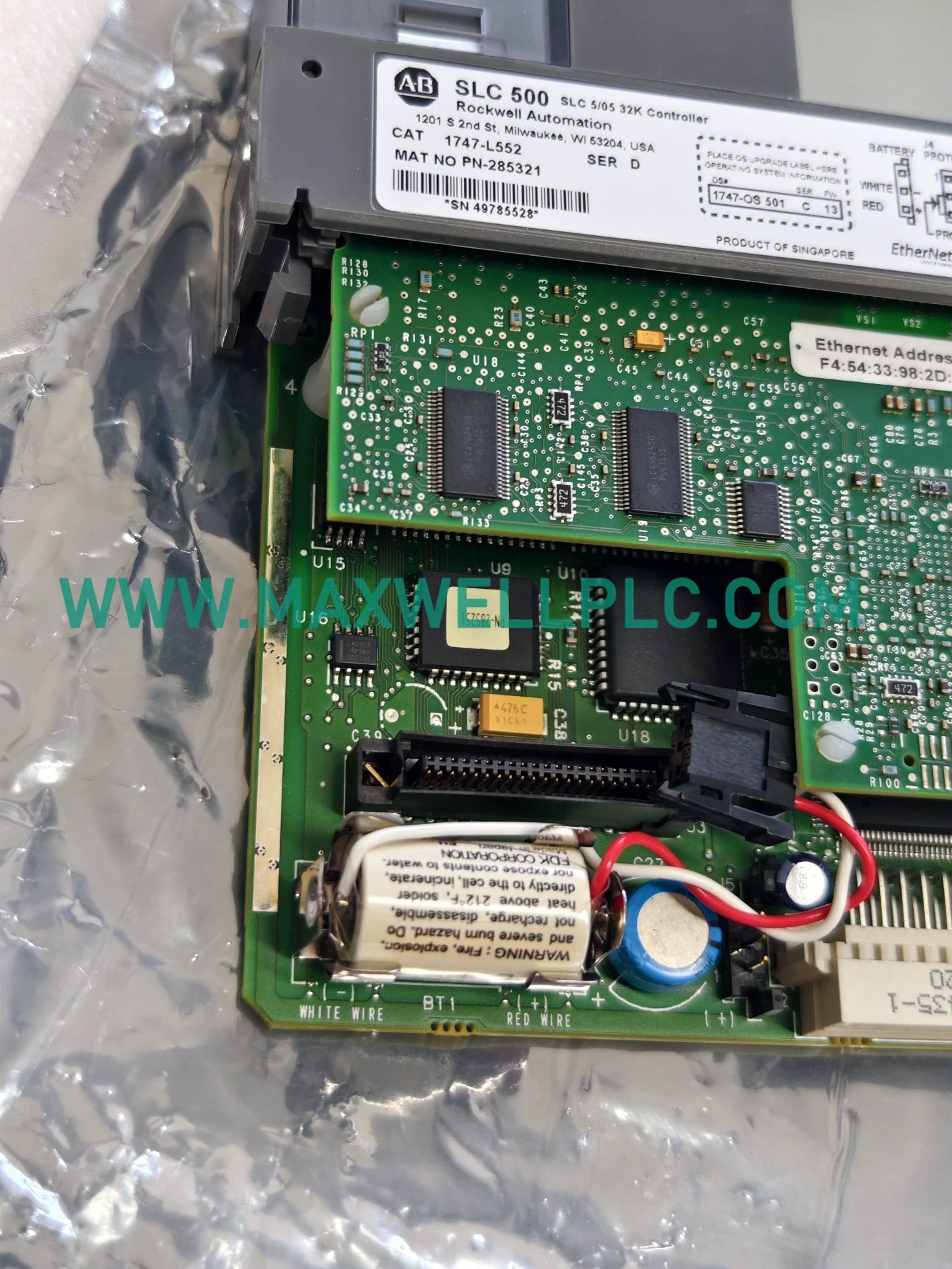 1747-L552 Allen-Bradley SLC 5/05 32K Controller SLC 500