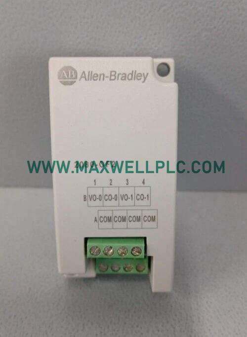 الوحدة الإضافية التناظرية طراز 2080-OF2 من Allen-Bradley ControlLogix