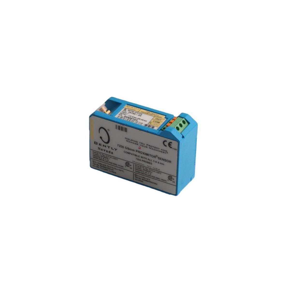 18745-04-05 Bently Nevada 5mm 7200 Series Proximitor Sensor
