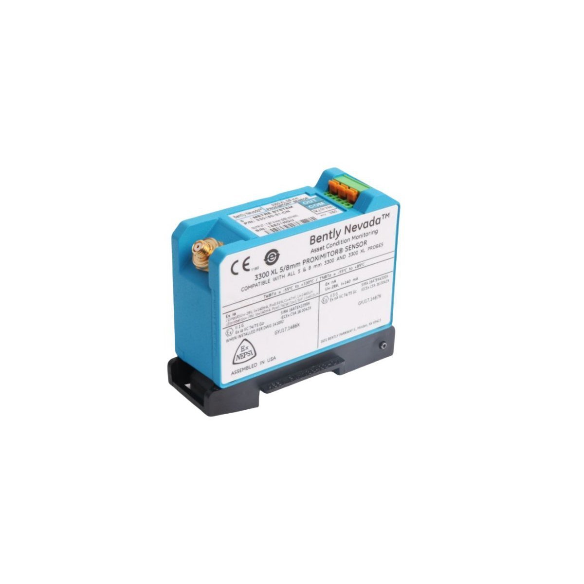 330180-085-03-05 Bently Nevada 3300 XL Proximitor Transducer System