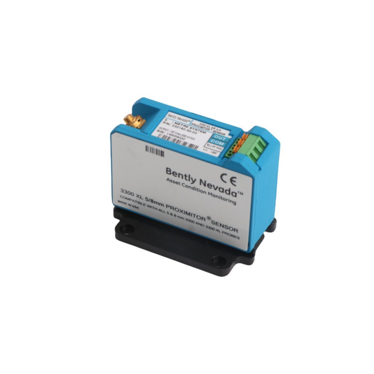 330180-50-CN Bently Nevada 3300 XL 5.0m Proximitor Sensor