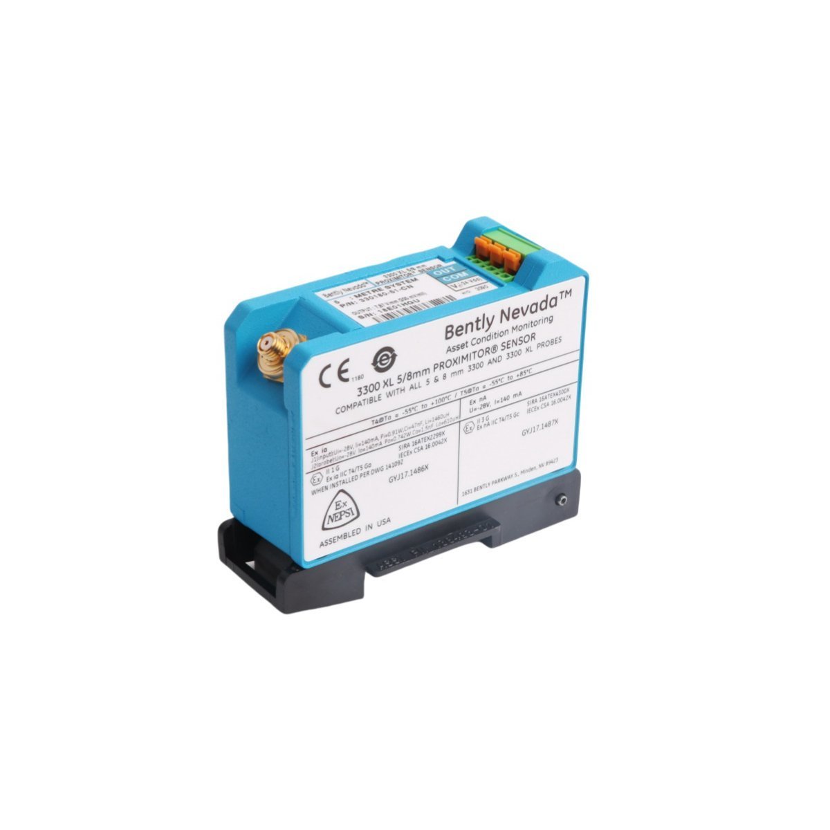 330180-51-CN Bently Nevada 3300 XL Proximitor Sensor