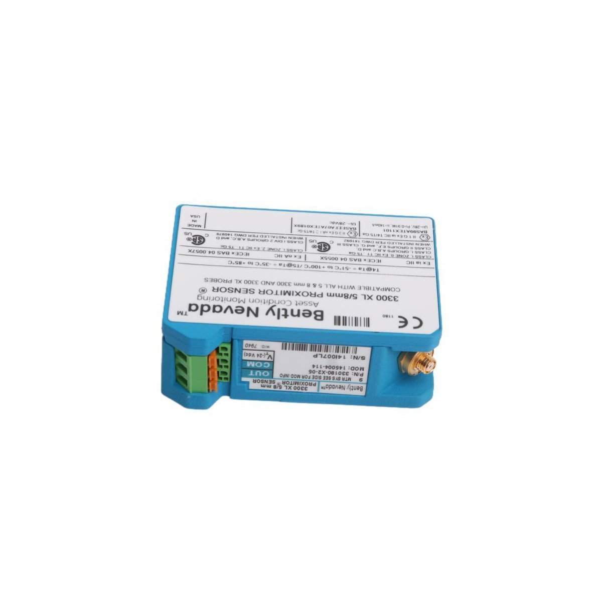 330180-X1-05 MOD:145004-47 Bently Nevada 3300 XL Proximitor Sensor