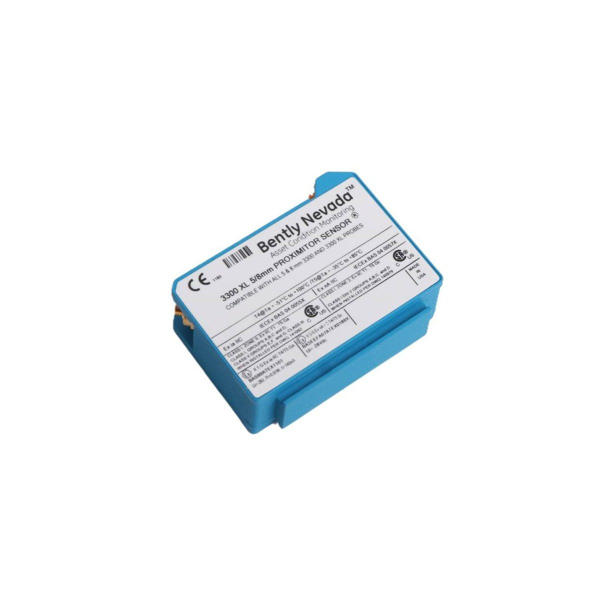 330180-X1-05 MOD:145004-82 Bently Nevada 3300 XL Proximitor Sensor