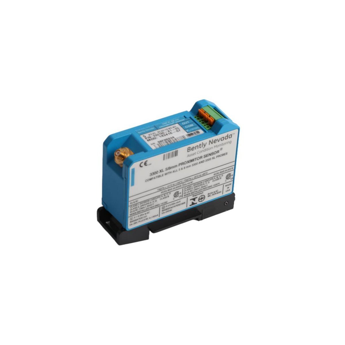 330180-X1-05 MOD:145004-83 Bently Nevada 3300 XL Proximitor Sensor