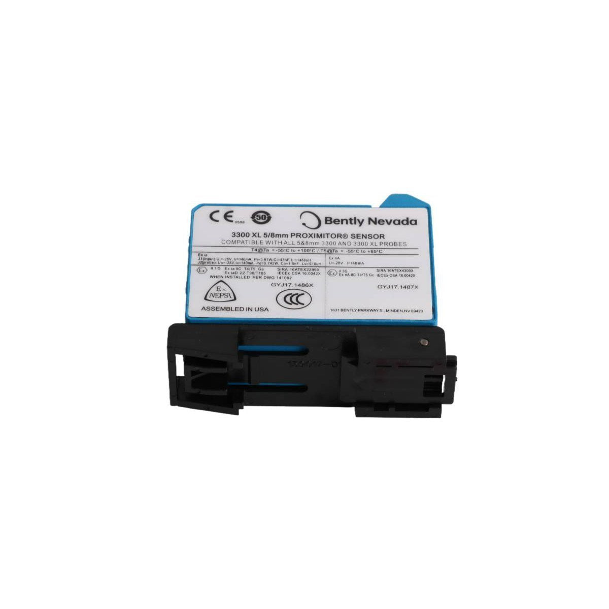 330180-X1-05 MOD:145004-83 Bently Nevada 3300 XL Proximitor Sensor