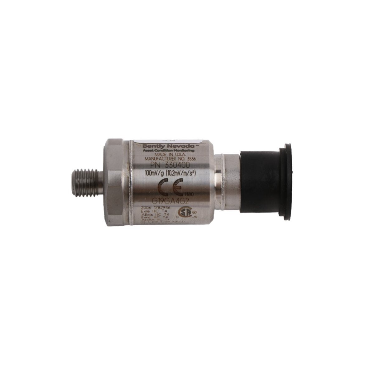 Bently Nevada 330400-02-CN Accelerometer Acceleration Transducer