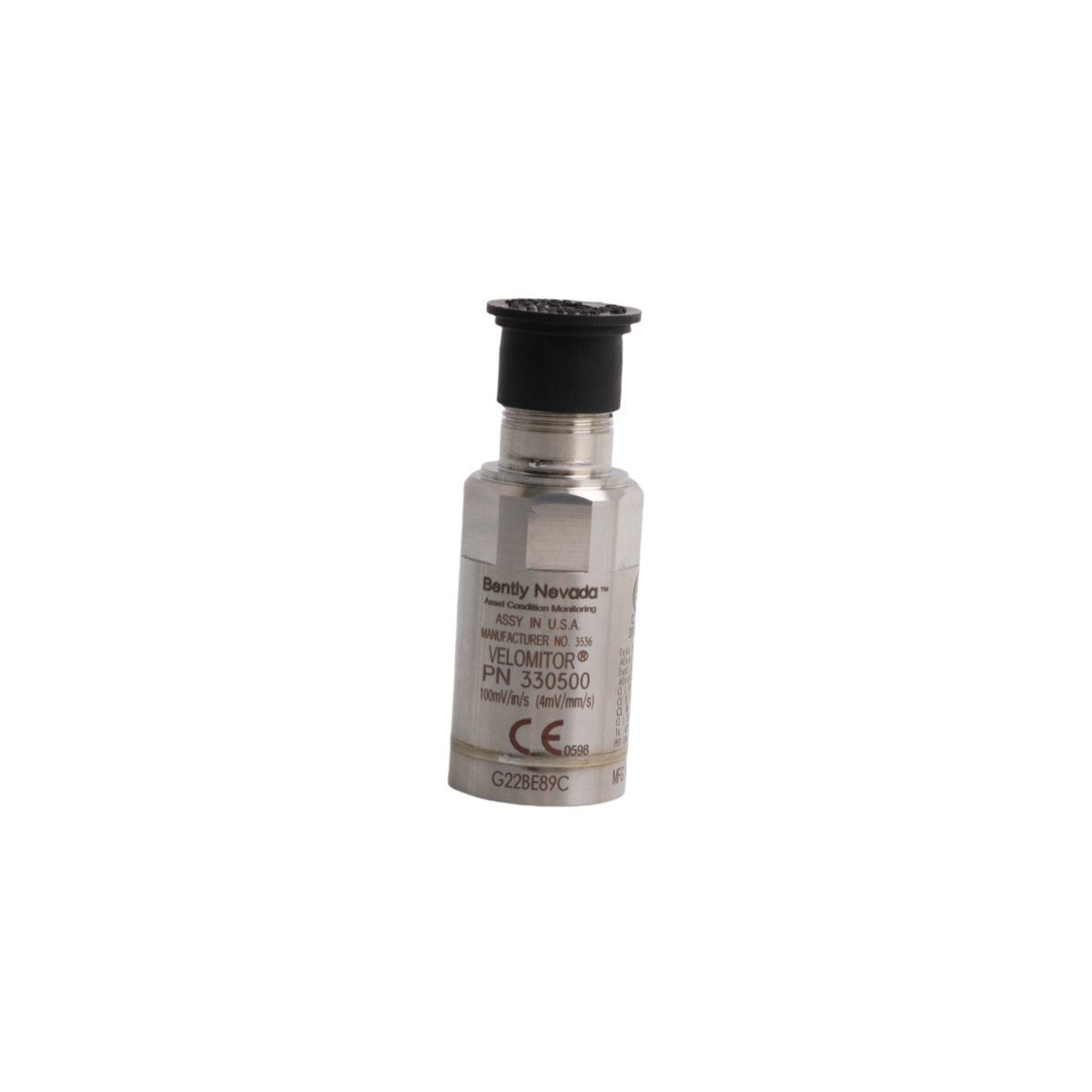 Bently Nevada 330500-00-01 Velomitor Piezo-velocity Sensor Vibration Monitoring Transducer