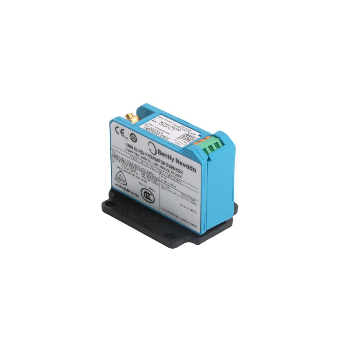 330980-70-00 Bently Nevada 3300 NSv Proximitor Sensor
