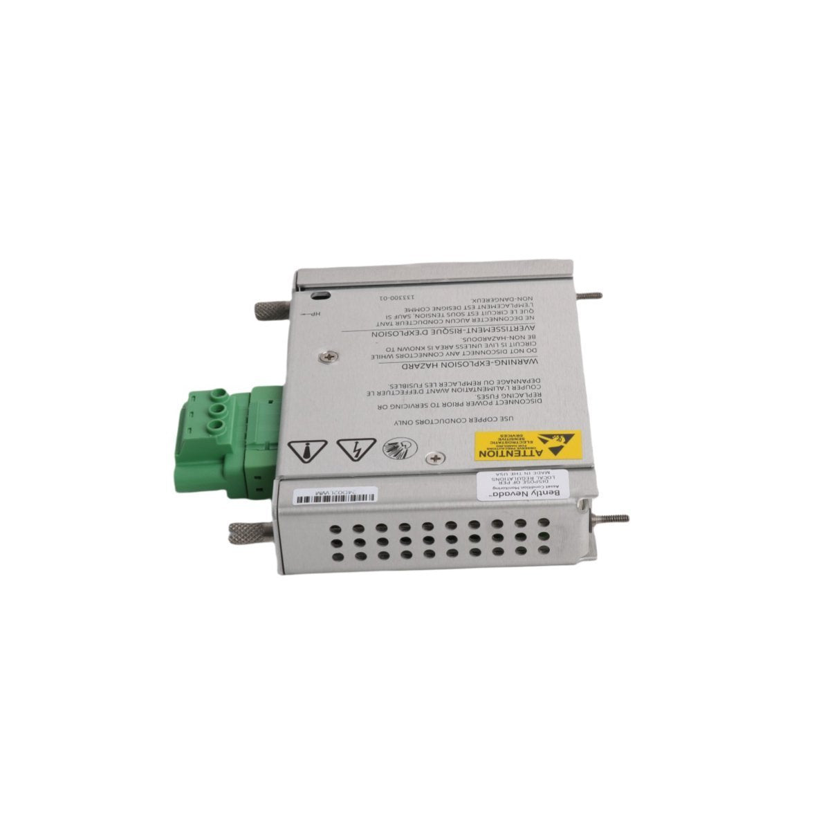 3500/15-04-04-01 Bently Nevada 133300-01 Low Voltage DC Power Input Module I/O Interface