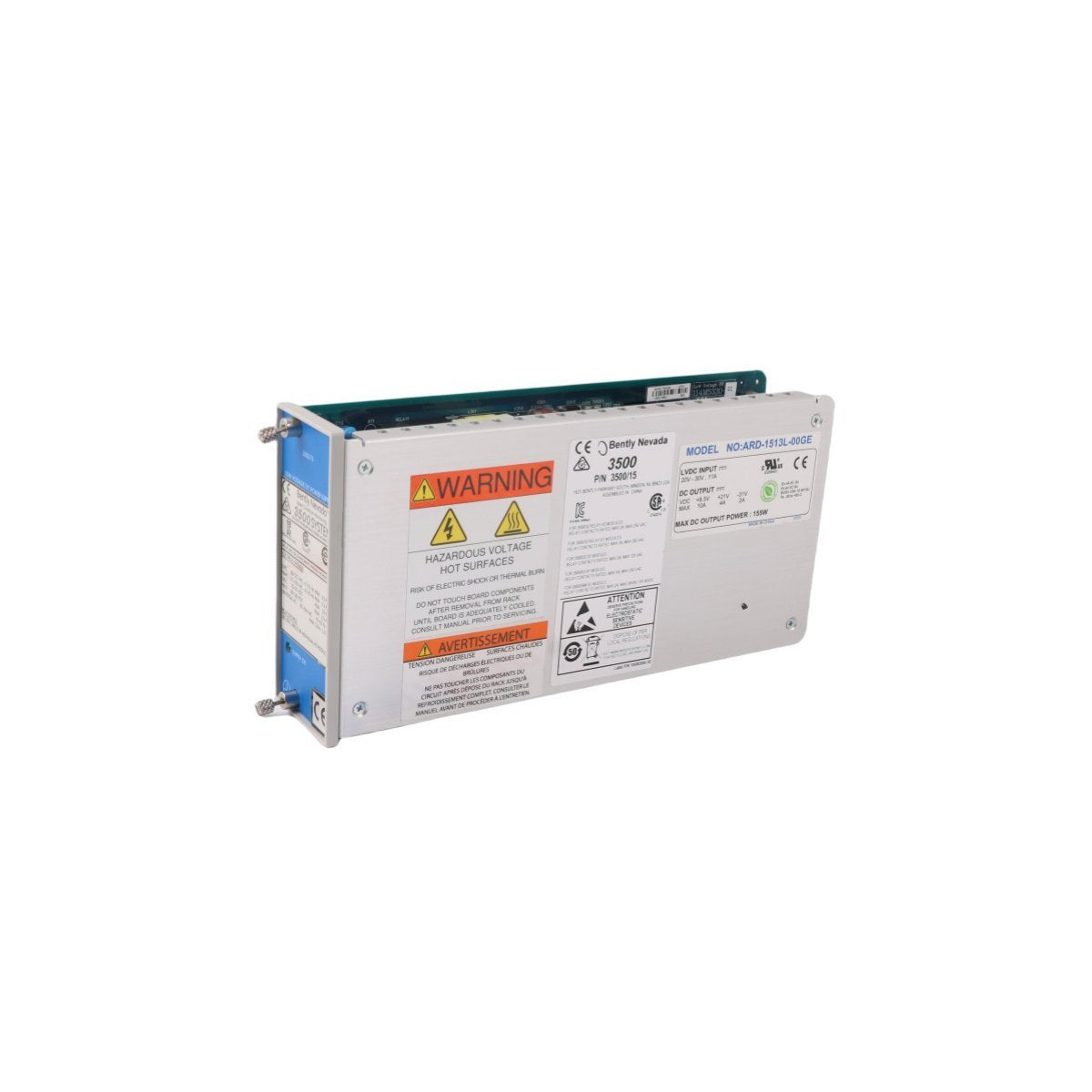 3500/15-04-04 Bently Nevada 114M5330-01 Power Supply Module