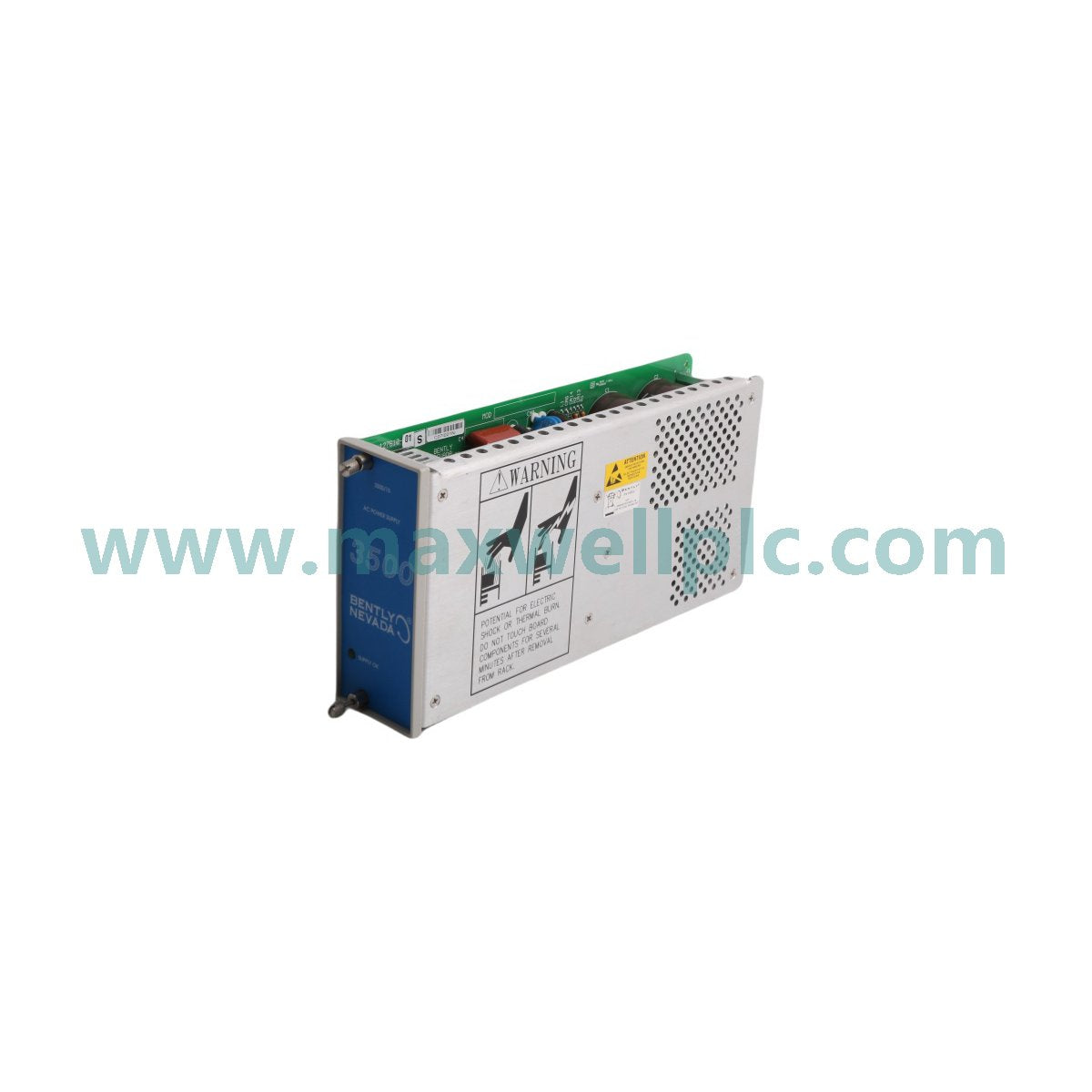 Bently Nevada 3500/15 129486-01 High-Voltage DC Power Supply Module 3500 System
