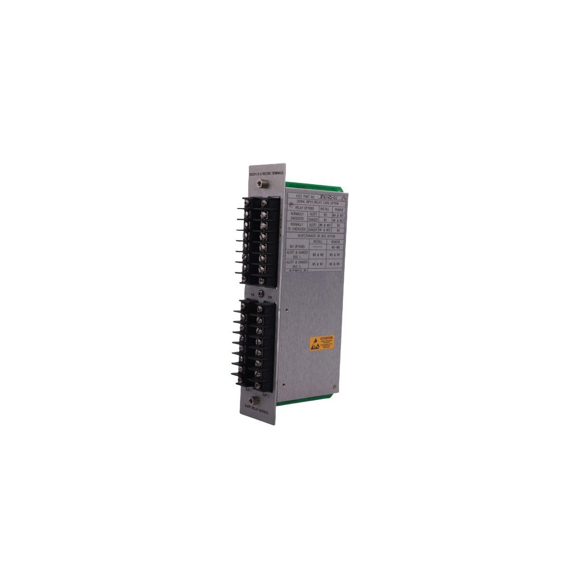 82926-01 Bently Nevada I/O and Record Terminals Relay Module | 3300 Series Transducer Interface