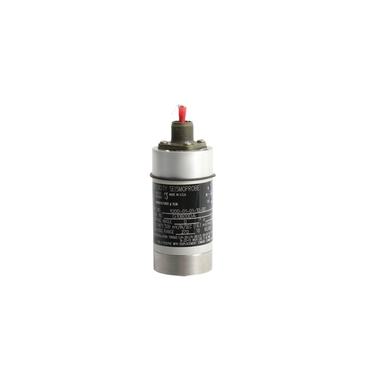 Bently Nevada 9200-01-01-10-00 Seismoprobe Velocity Transducers