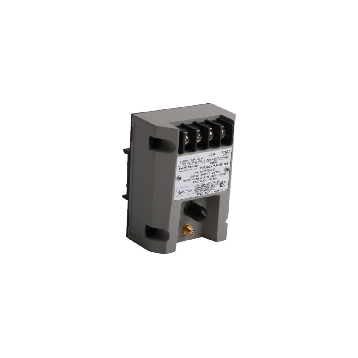 990-05-70-03-05 Bently Nevada 4-20mA Vibration Transmitter Transducer