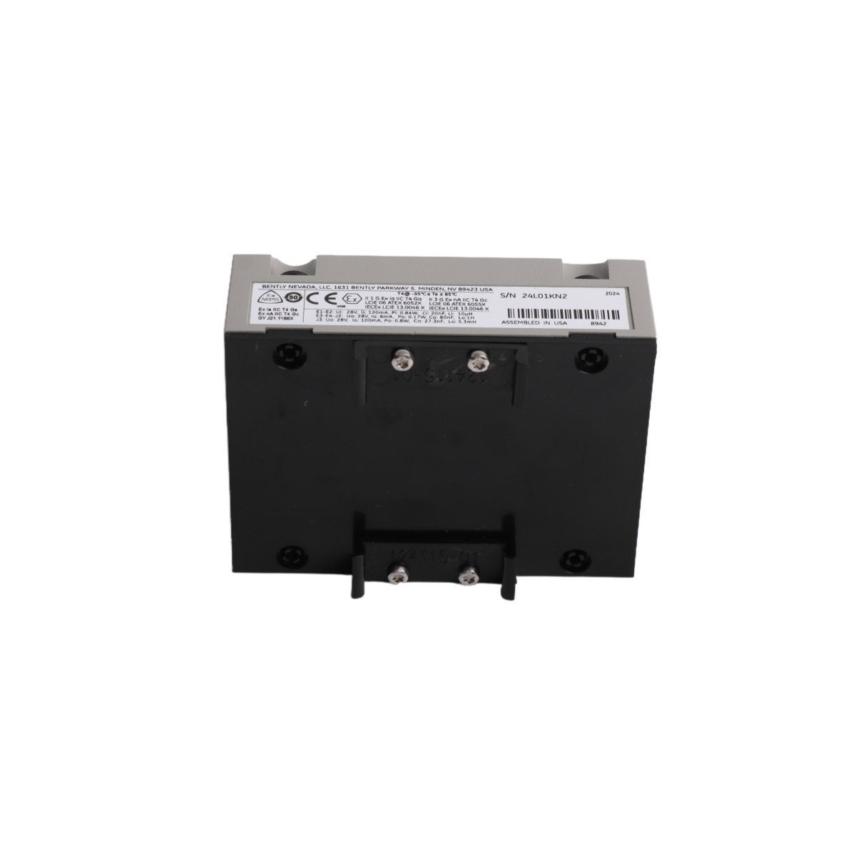 Bently Nevada 990-10-XX-01-05 MOD:165353-07 Vibration Transmitter 3300 NSv Series