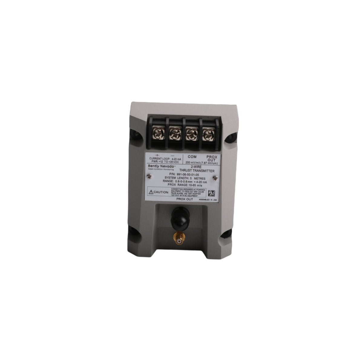 991-06-50-01-05 Bently Nevada Axial Thrust Transmitter
