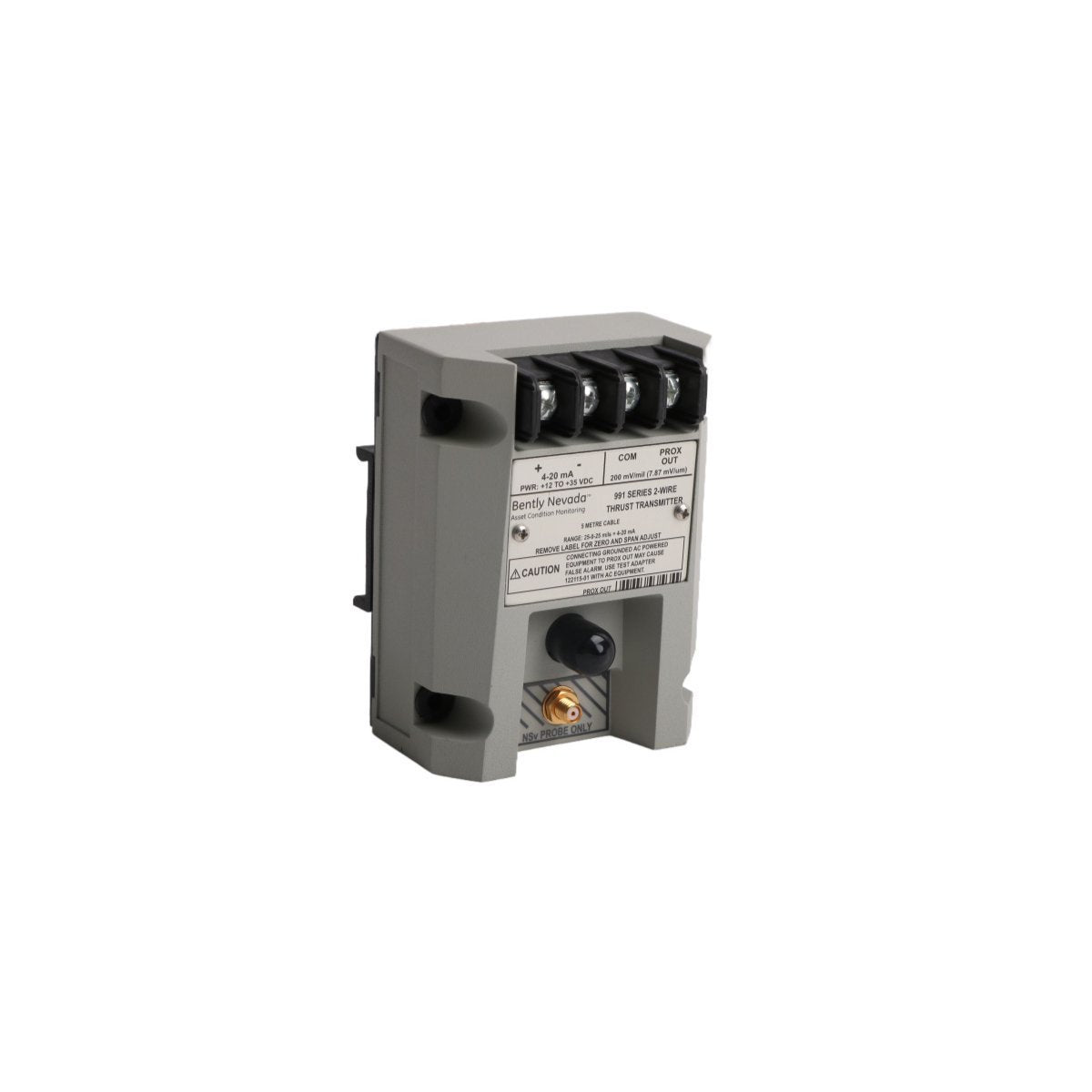 991-25-50-02-00 Bently Nevada Axial Thrust Transmitter Integrated Sensor