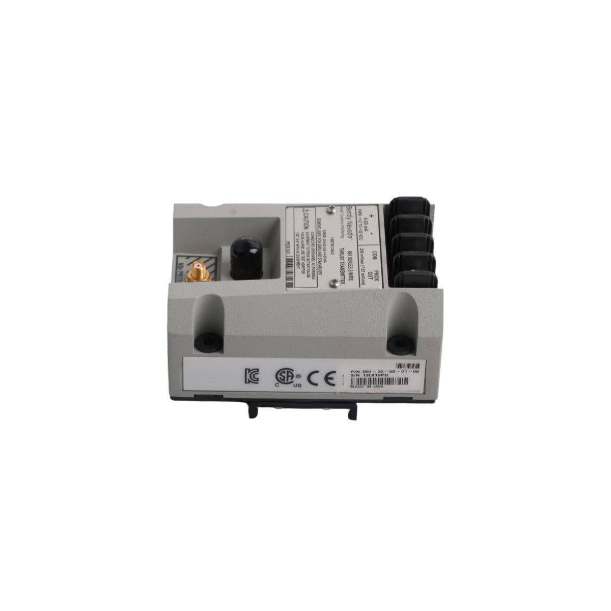 991-25-50-02-00 Bently Nevada Axial Thrust Transmitter Integrated Sensor