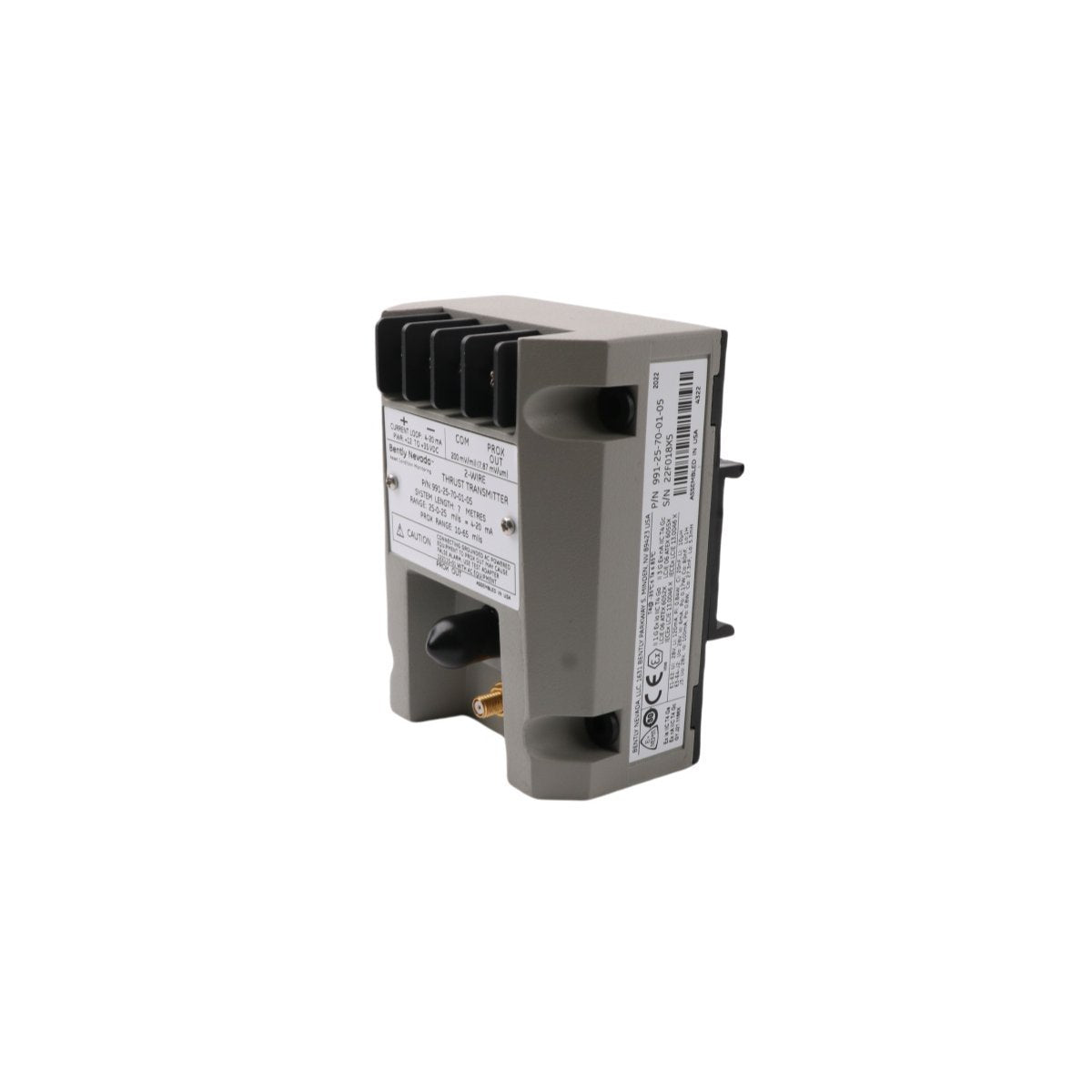 991-25-70-03-05 Bently Nevada Axial Thrust Transmitter | 3300 NSv System