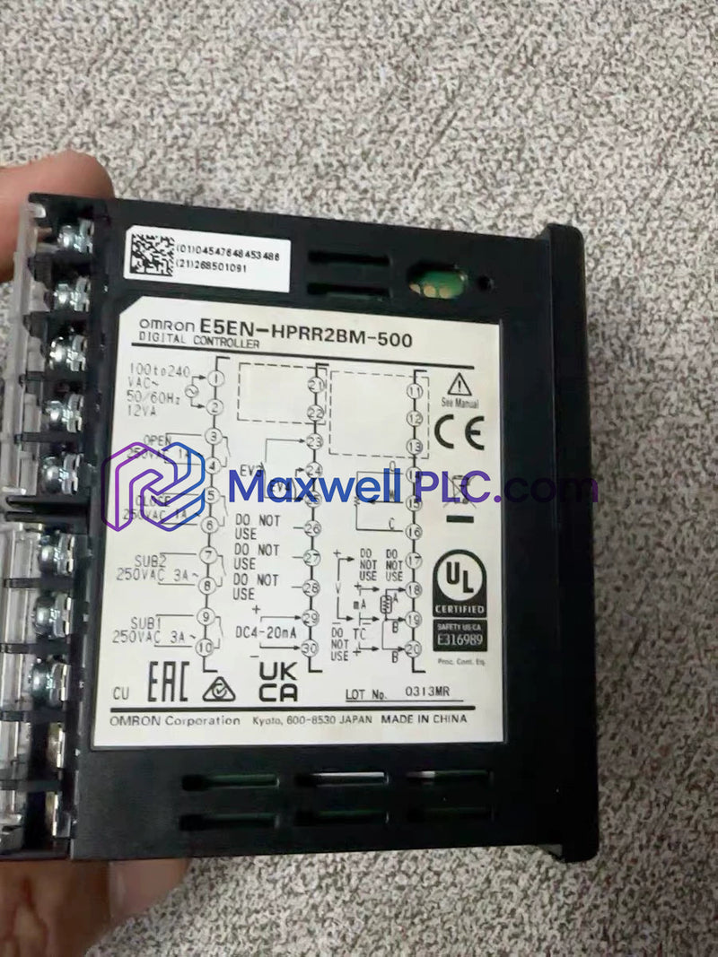 E5EN-HPRR2BM-500 Omron Advanced Digital Temperature Controller E5EN-H Series
