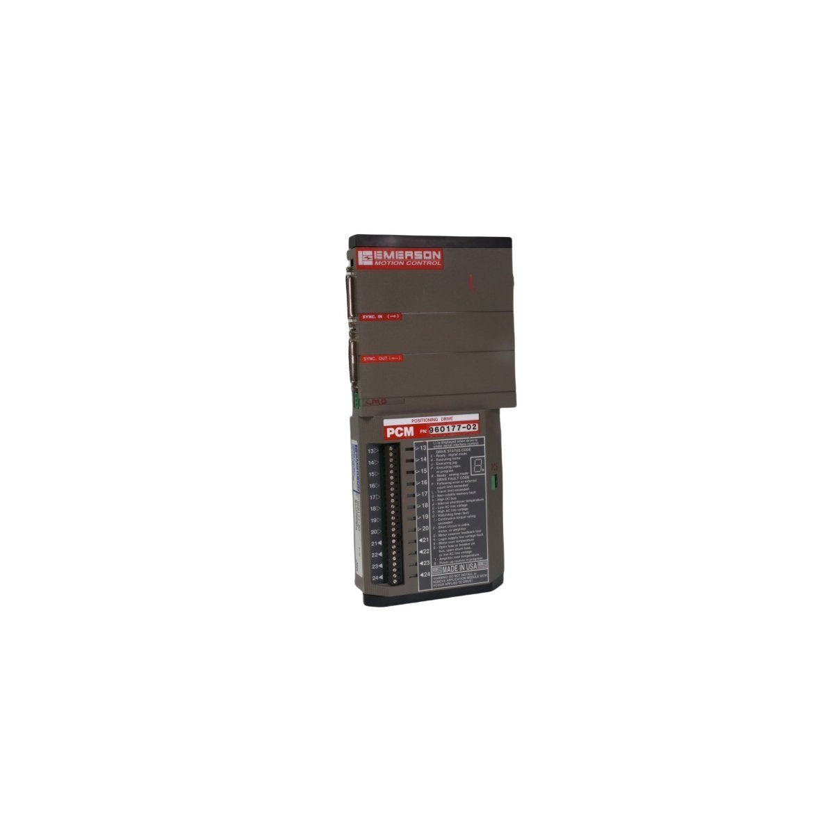 Emerson 960177-02 DeltaV SIS Positioning Drive Module