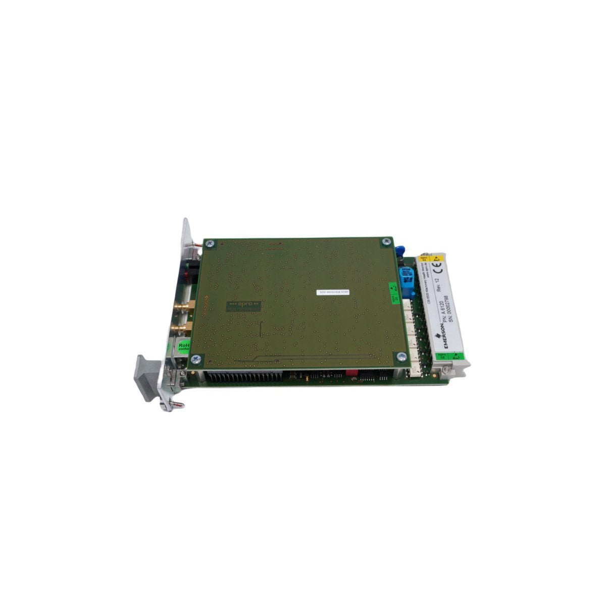 A6120 Dual-Channel Case Seismic Vibration Monitor EPRO - Emerson CSI 6500 Module