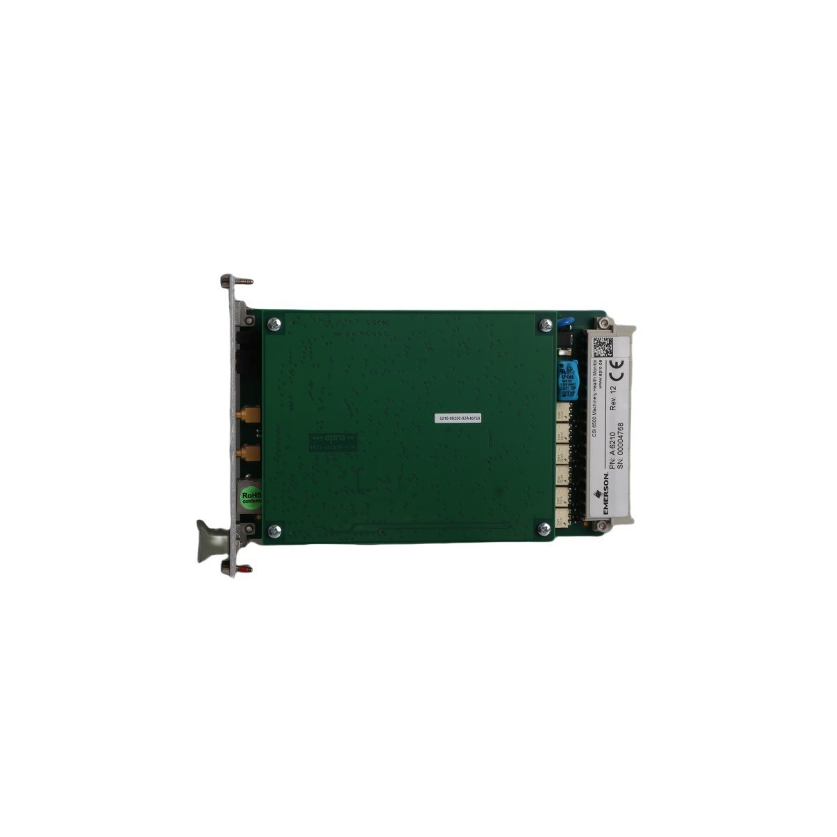Emerson AMS 6500 A6210 Dual-Channel Position and Thrust Monitor