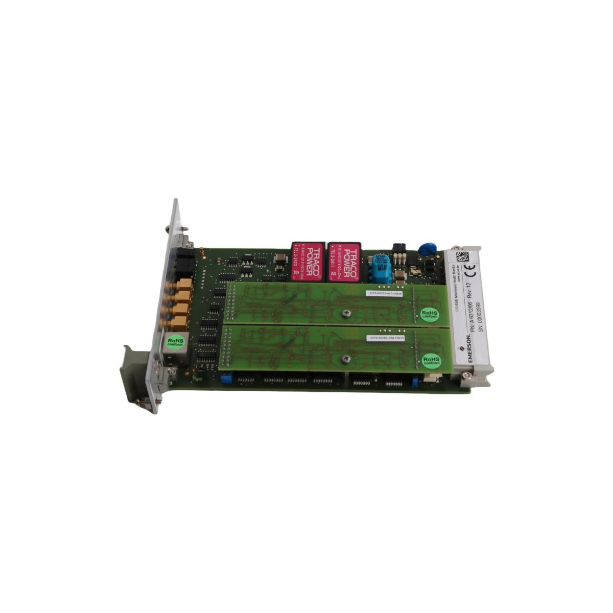 A6312/06 Emerson CSI 6500 Machinery Health Speed and Key Monitor Module EPRO