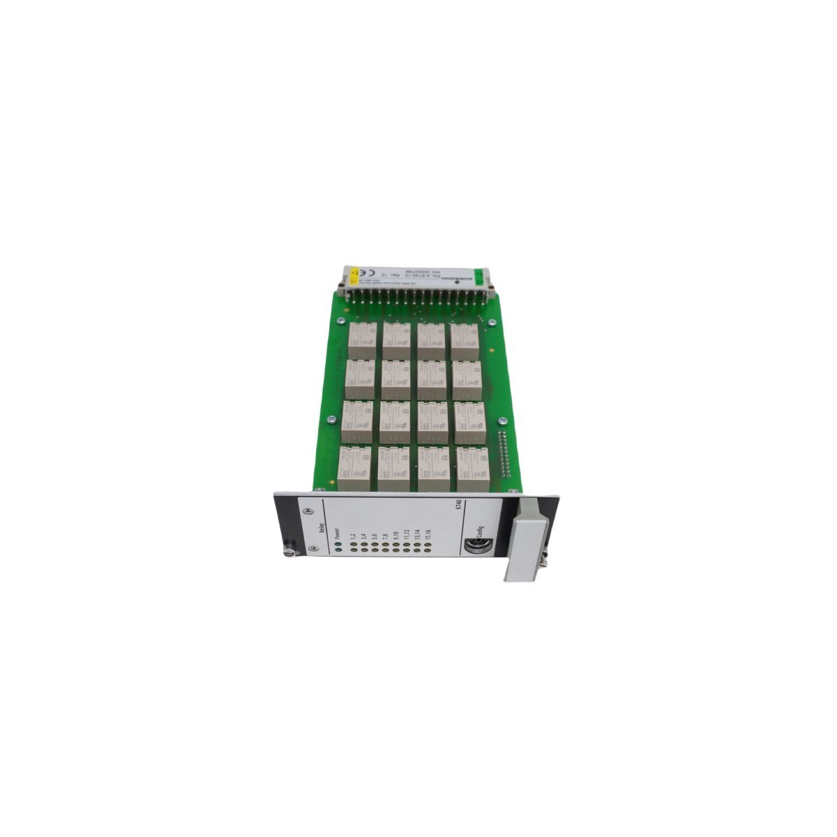 Emerson AMS 6500 A6740-10 16-Channel Output Relay Module