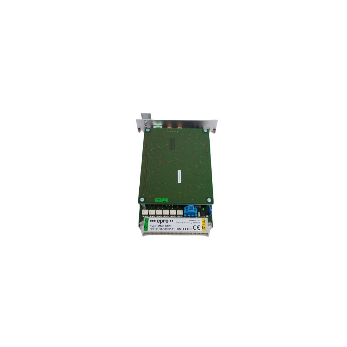 MMS6120 Emerson EPRO Dual-Channel Bearing Vibration Monitor