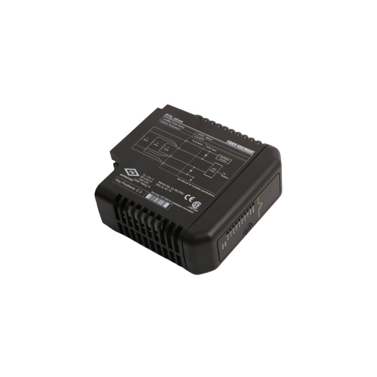 12P1732X072 Emerson DeltaV RTD بطاقة إدخال تناظري 8 قنوات KJ3002X1-BF1 VE4003S6B1