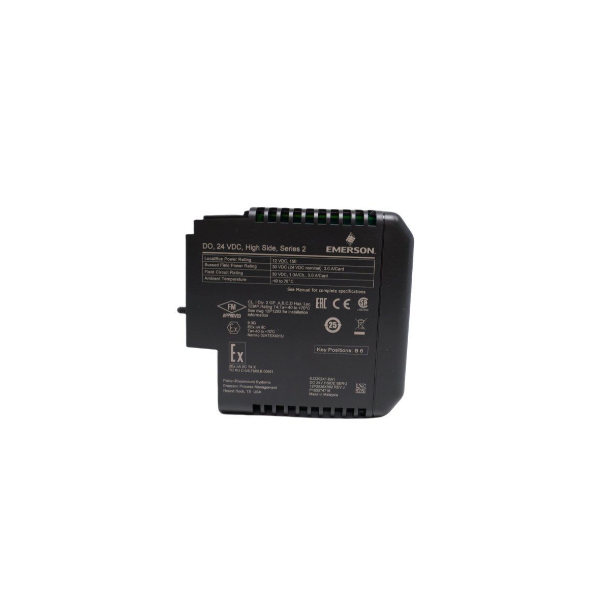 Emerson DeltaV KJ3202X1-BA1 | 12P2536X042 VE4032S1T2B1 Redundant Output Module