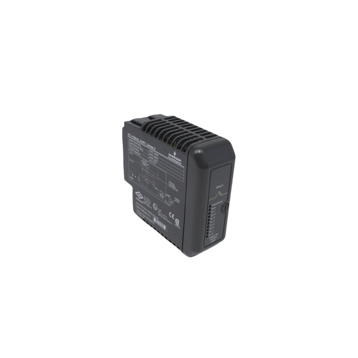 12P2531X102 Emerson KJ3221X1-BA1 DeltaV AO Series 2 Redundant Terminal Block