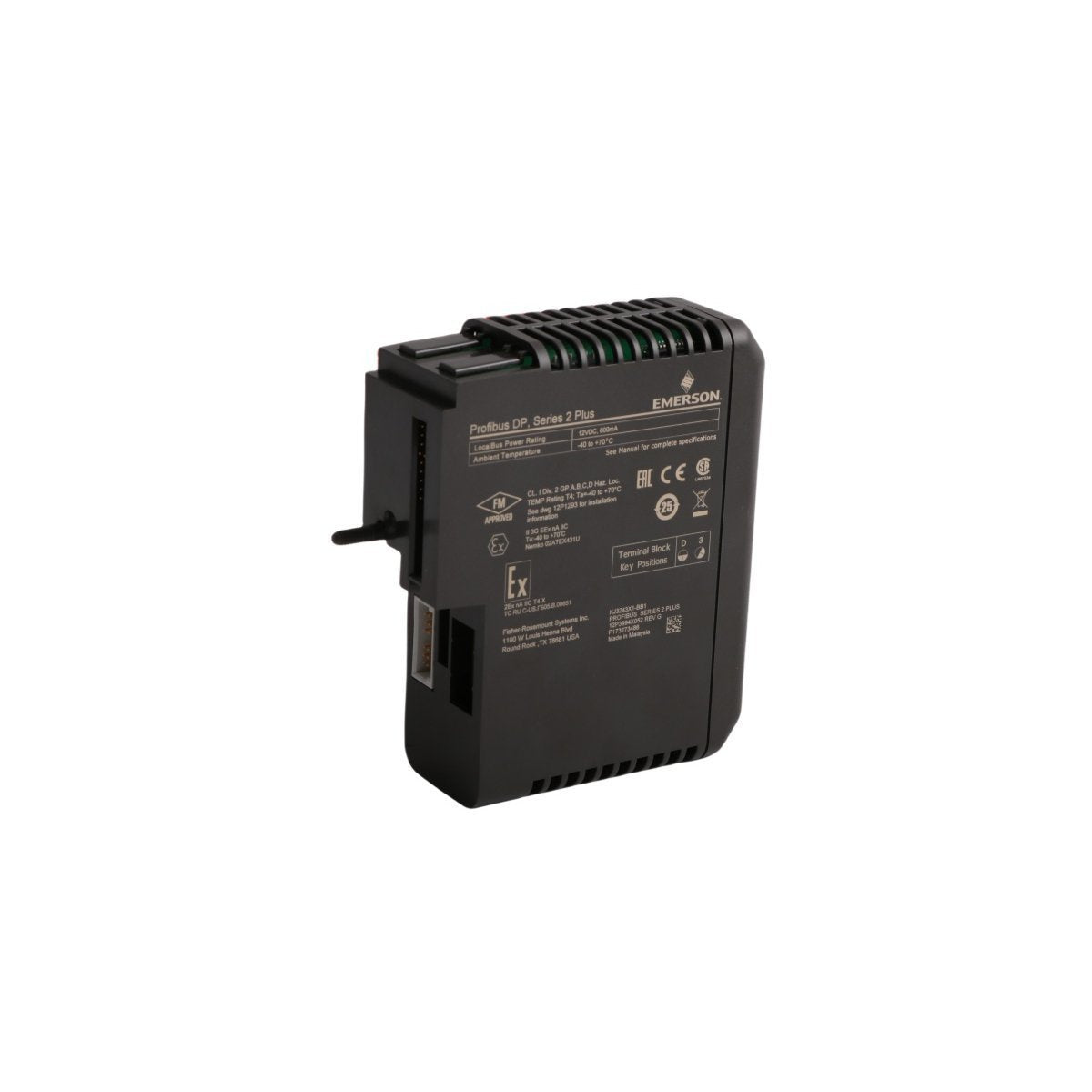 Emerson KJ3243X1-BB2 DeltaV M-Series Profibus DP Interface Card