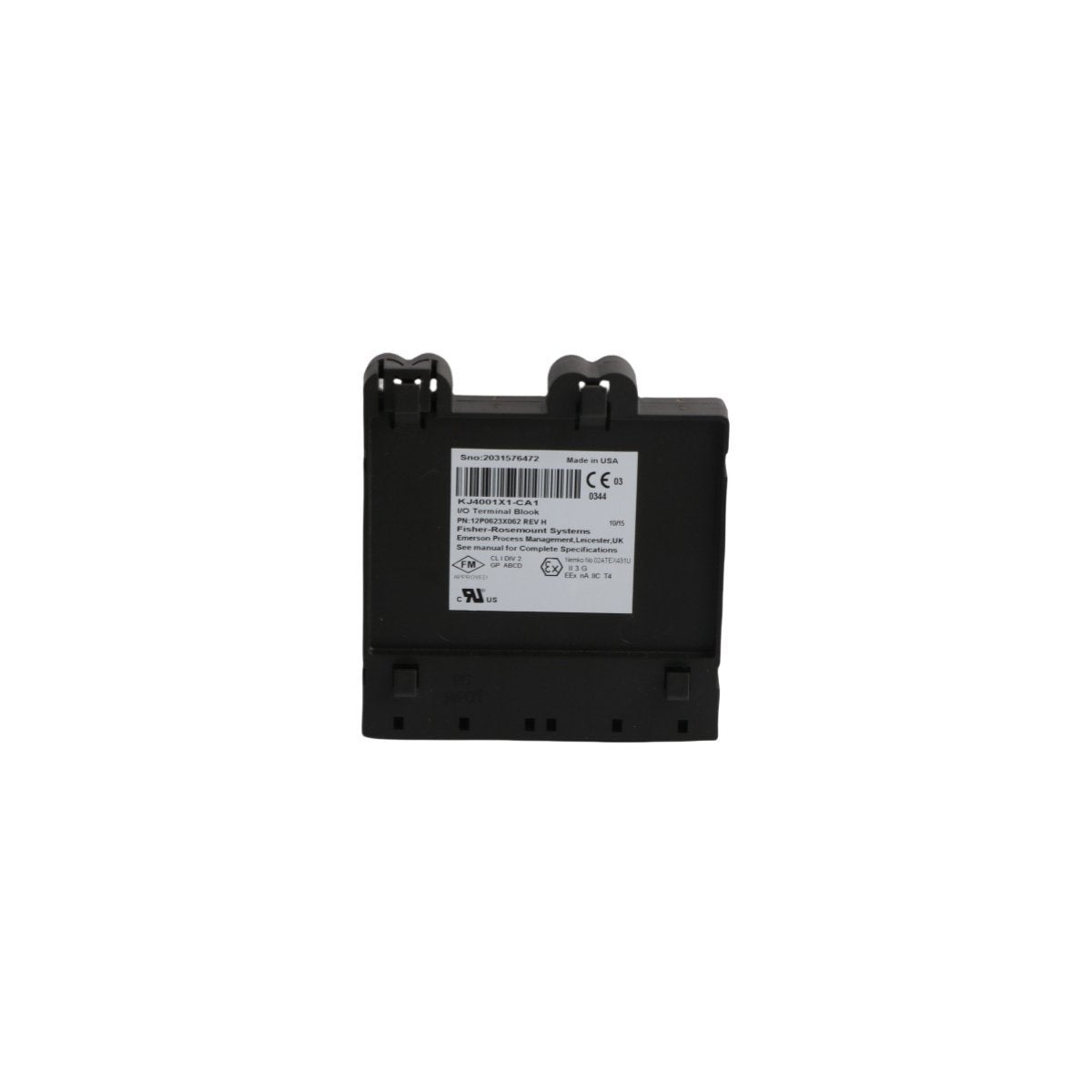 Emerson KJ4001X1-CA1 12P0623X062 DeltaV™ I/O Terminal Block